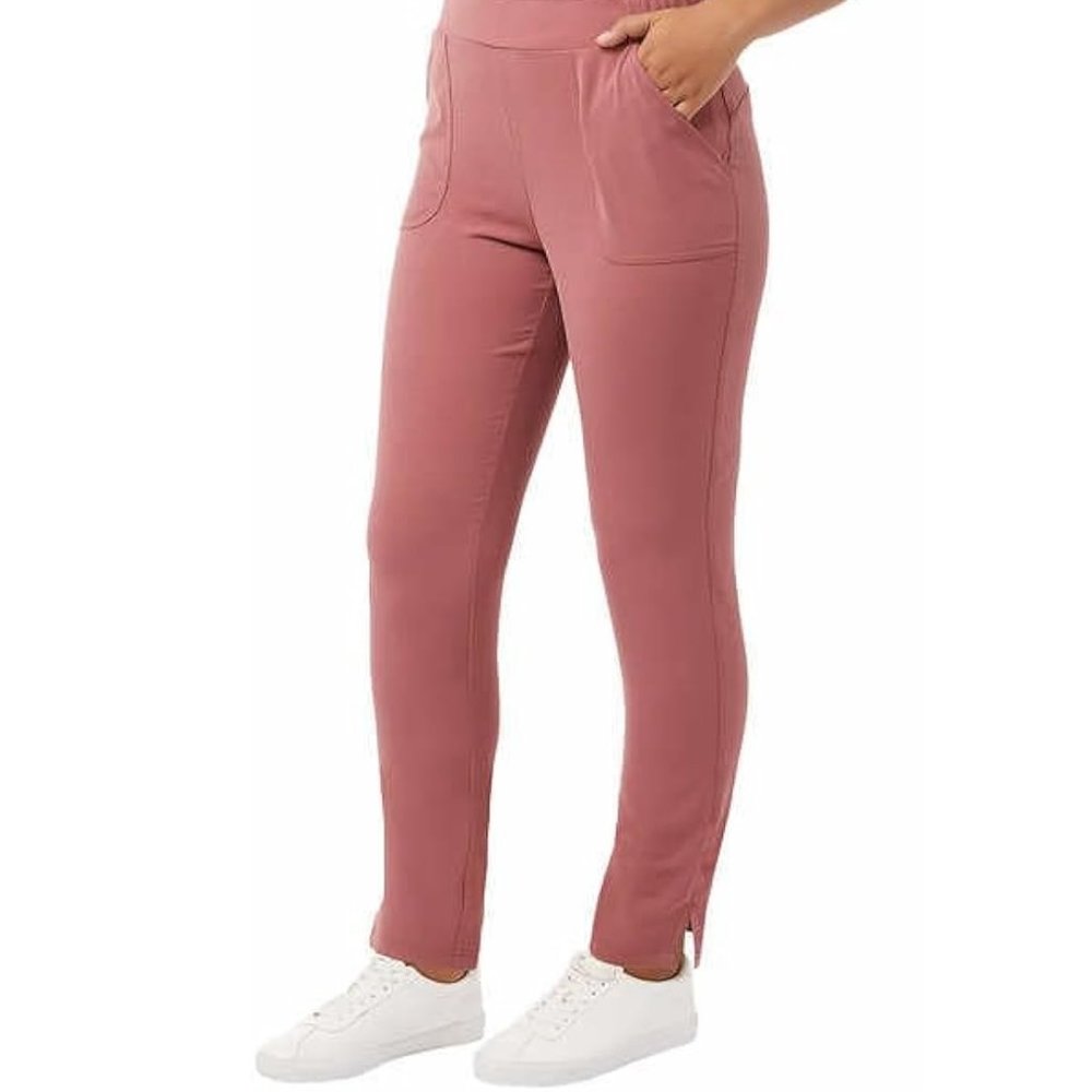 NWoT 32 Degrees Women's Lightweight Twill Pull On Pants Red Size XL $55 9HL027